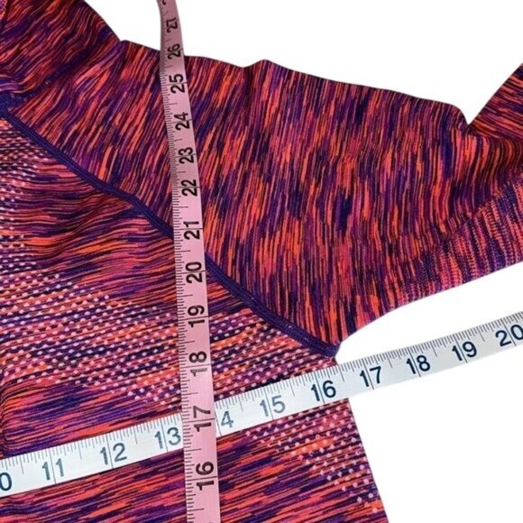 Soho Full-Zip Hooded Jacket Womens Size M Multicolor Stretch Knit - Picture 5 of 9